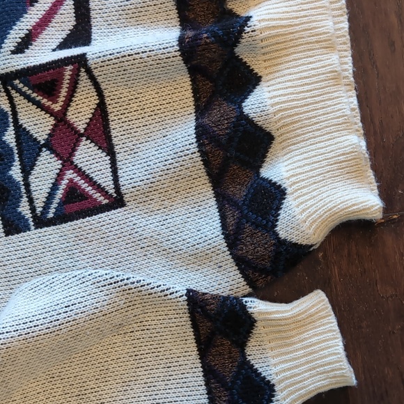 Vintage London Fog 90s Sweater Chunky - Picture 3 of 6